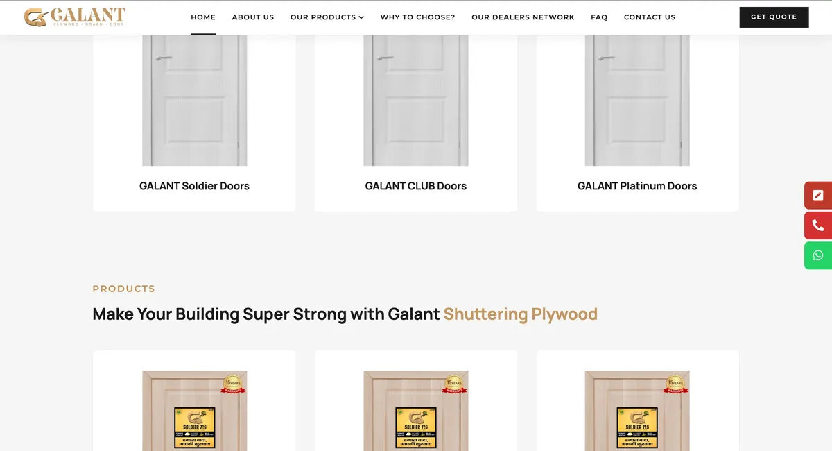 Galant Plywood screenshot 1