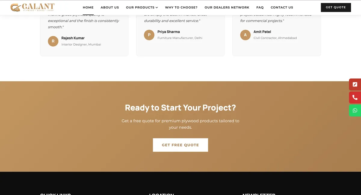 Galant Plywood screenshot 3