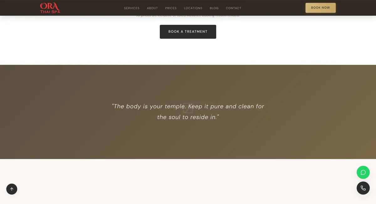 Ora Thai Spa screenshot 1