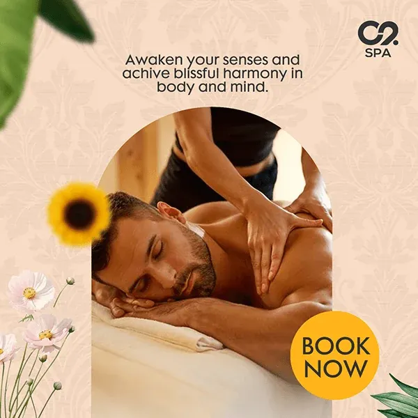 c9 spa massage promotional post