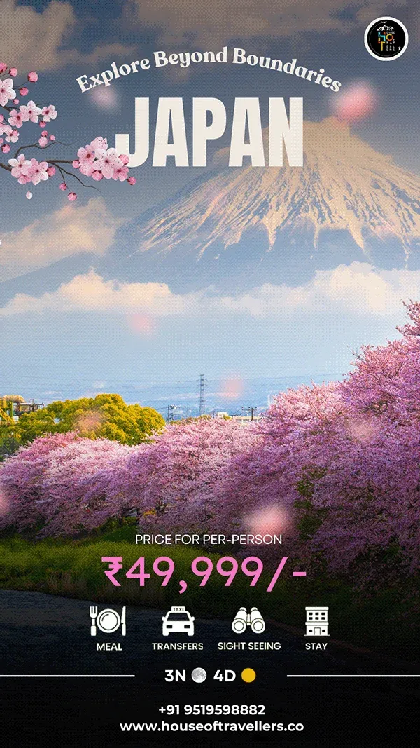 house of travellers japan holiday package