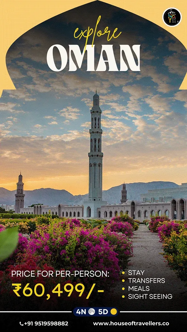 house of travellers oman holiday package