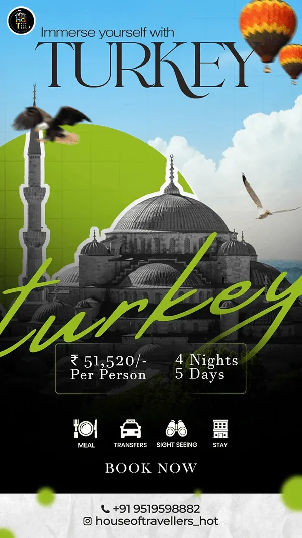 house of travellers turkey holiday package