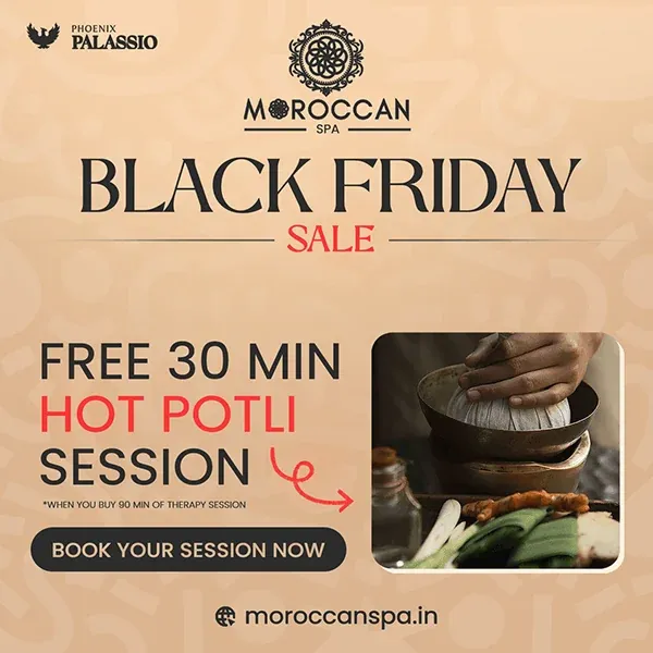 moroccan spa black friday hot potli massage session