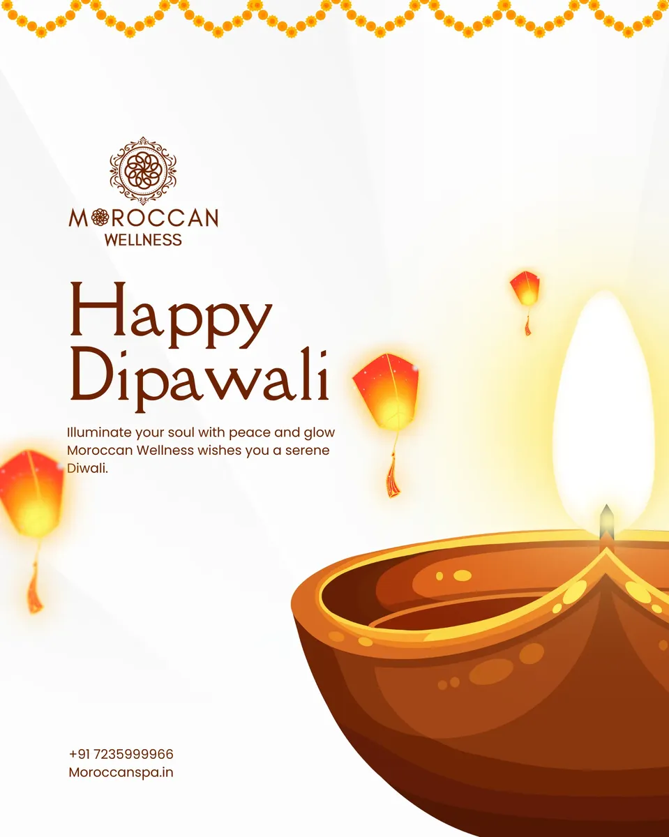 moroccan spa diwali celebration post