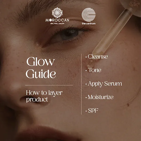 moroccan spa treatment promotional graphic