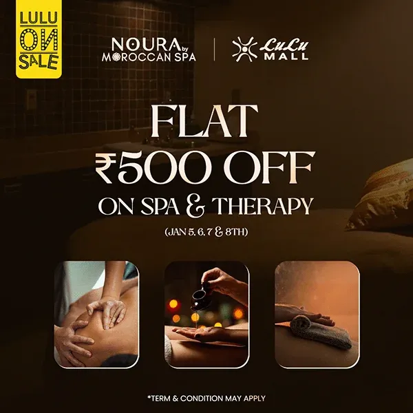 noura spa lulu mall flat 500 off offer