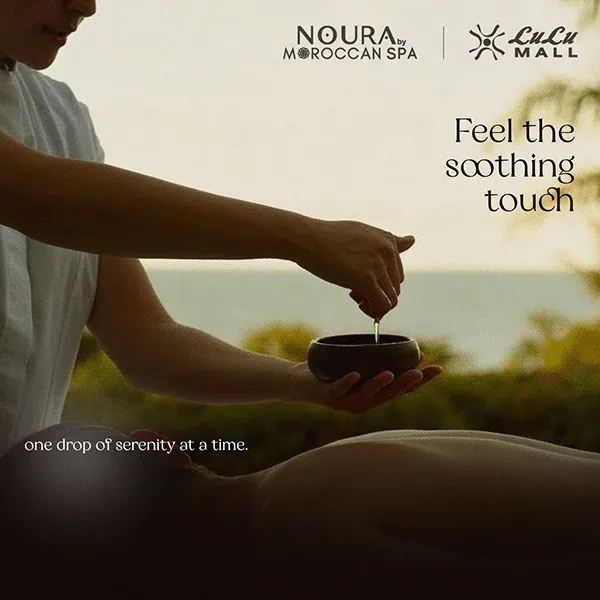 noura spa treatment promotional graphic
