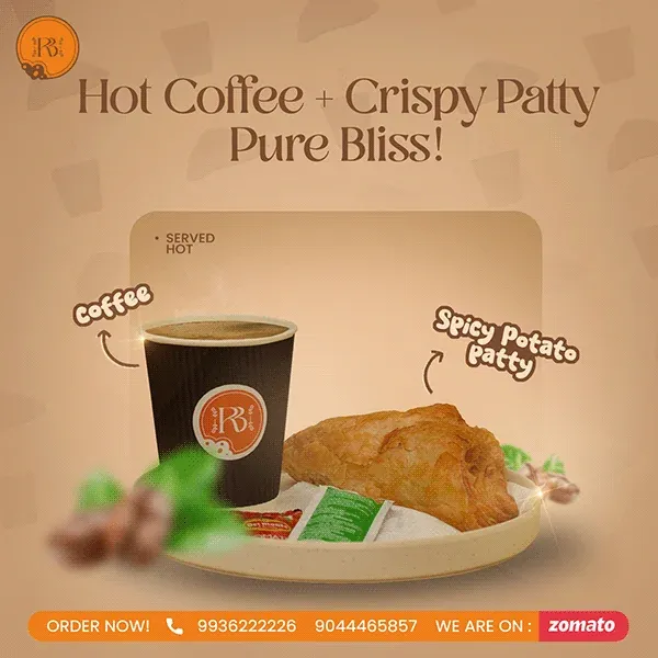 rb bakery coffee crispy patty combo post