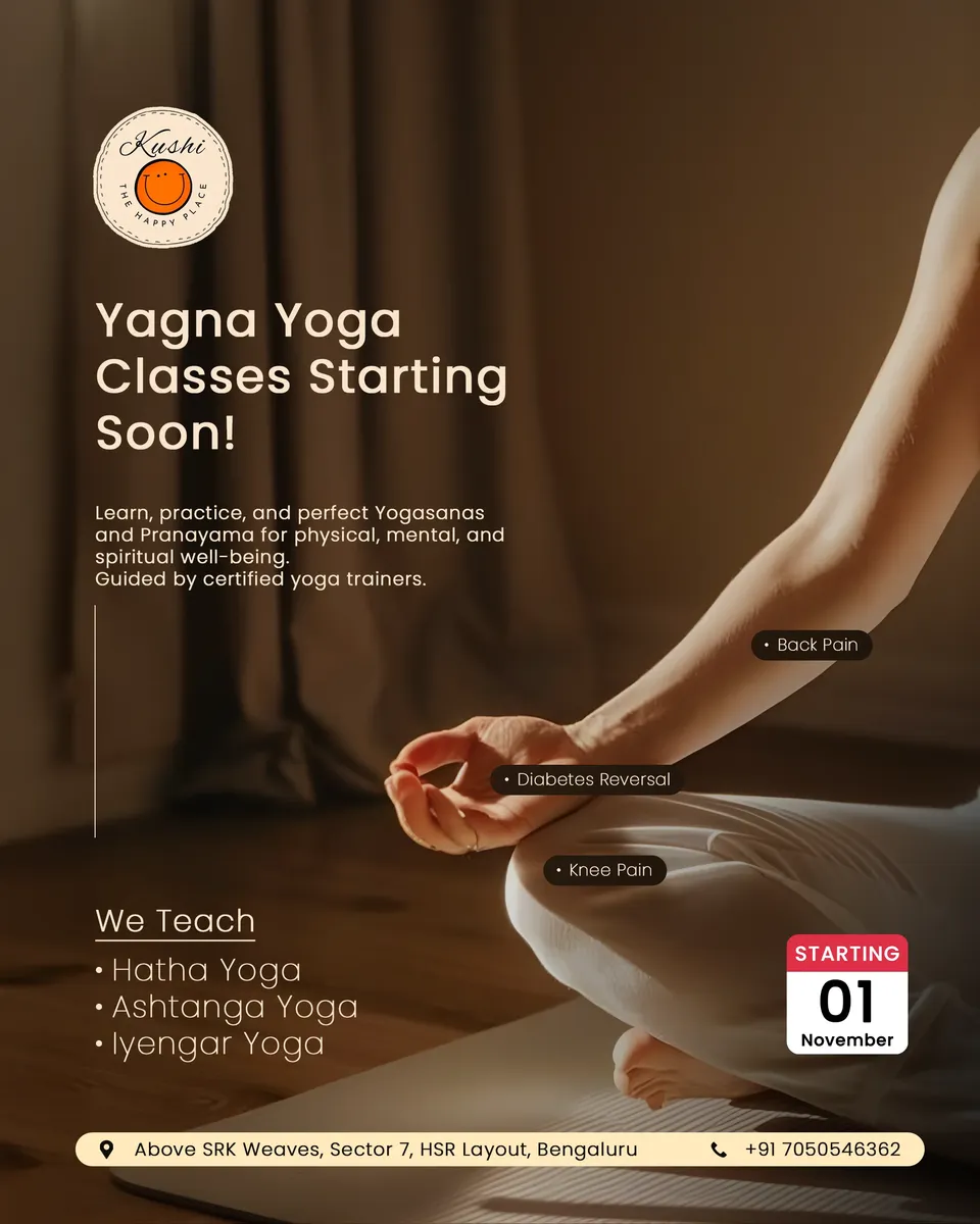 yoga wellness yagna promotional post